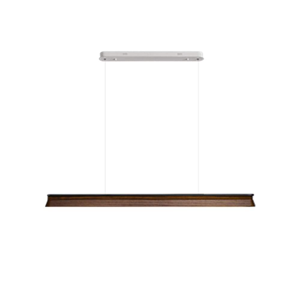 Lustra Suspension Lampe Poutre en Bois Minimaliste - Neutralighting