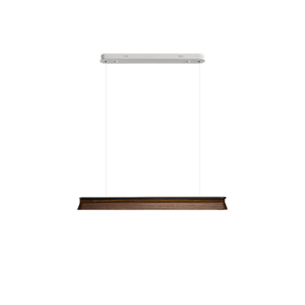Lustra Suspension Lampe Poutre en Bois Minimaliste - Neutralighting