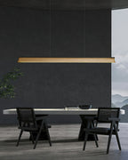 Lustra Suspension Lampe Poutre en Bois Minimaliste - Neutralighting