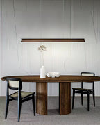 Lustra Suspension Lampe Poutre en Bois Minimaliste - Neutralighting