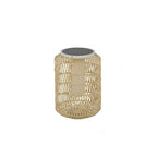 Danya Lampe Extérieure Cylindre en Rattan Solaire - Neutralighting