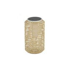 Danya Lampe Extérieure Cylindre en Rattan Solaire - Neutralighting