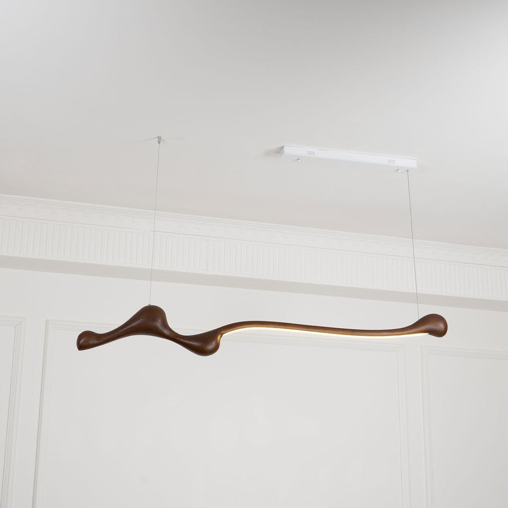 Solarace Lampe à suspension rétro en bois - Neutralighting