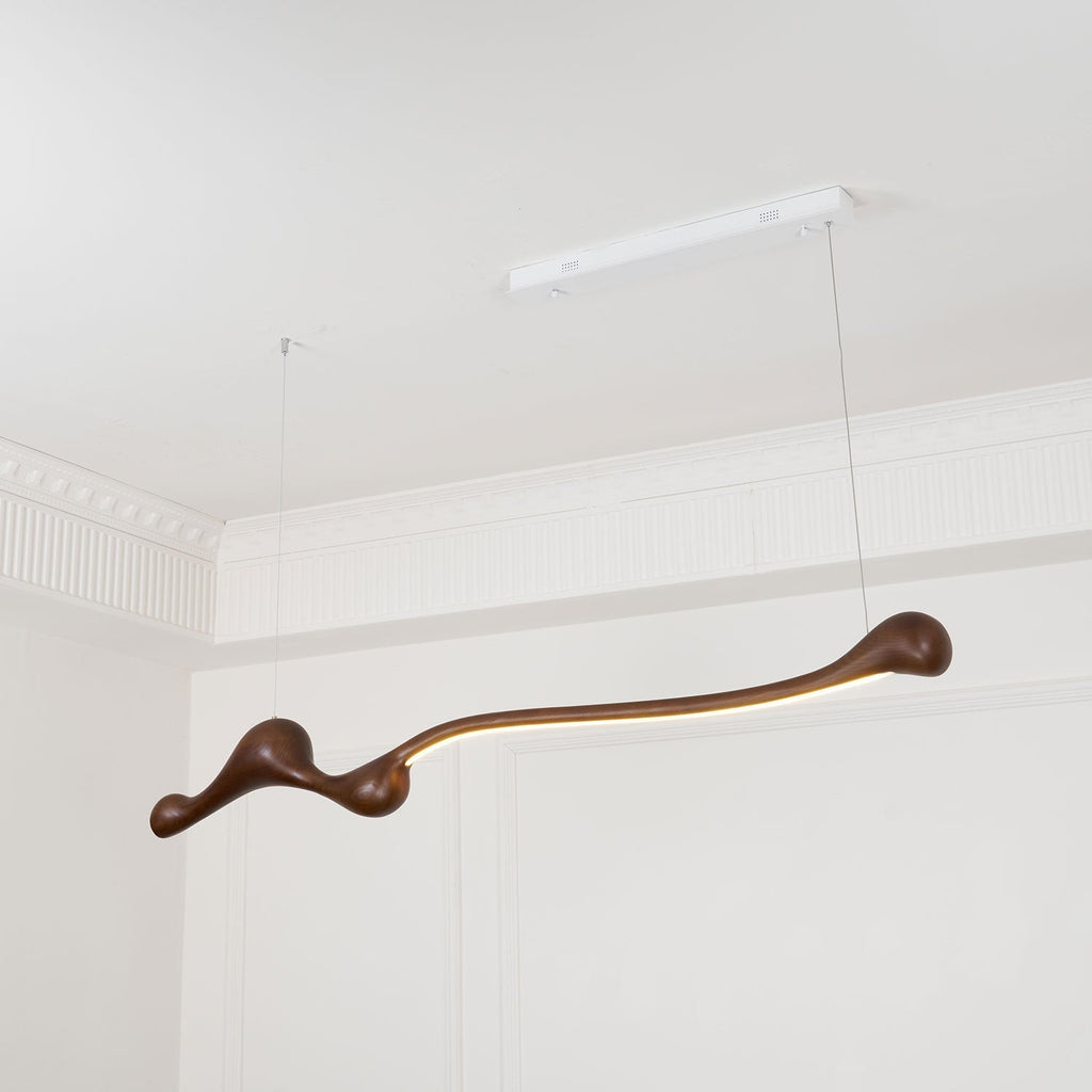 Solarace Lampe à suspension rétro en bois - Neutralighting