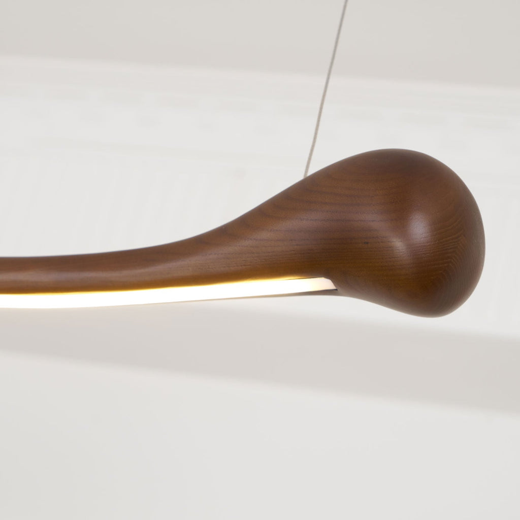 Solarace Lampe à suspension rétro en bois - Neutralighting