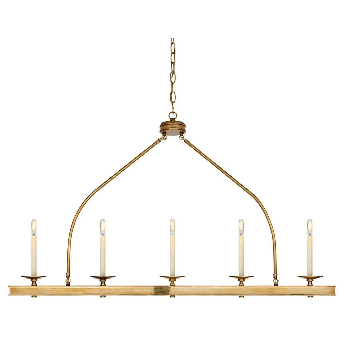 Ripple Lustre Métal Laiton Linéaire Classique Minimaliste Moderne - Neutralighting