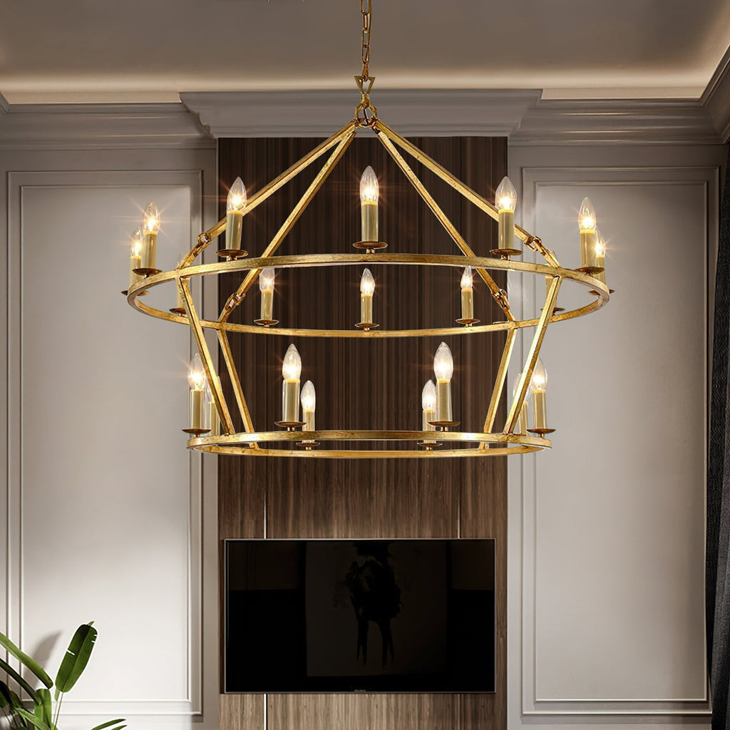 Spark Lustre Métal Plastique à Deux Niveaux En Forme d'Anneau - Neutralighting