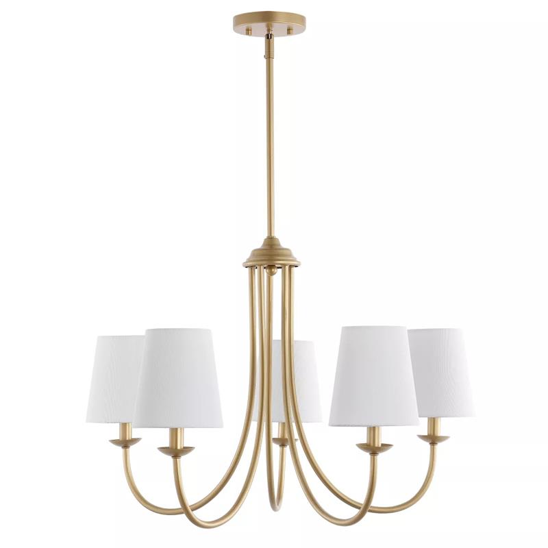 Trill Lustre Métal Laiton Tissu Industriel Vintage - Neutralighting