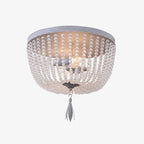 Solara Plafonnier avec brins de perles de cristal de luxe - Neutralighting