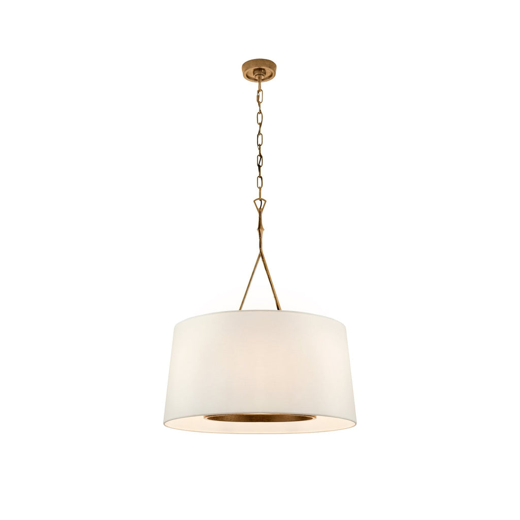 Wink Lampe Pendante En Laiton Et Tissu Minimaliste Moderne - Neutralighting