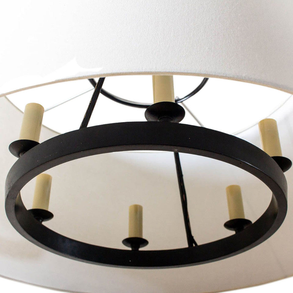 Wink Lampe Pendante En Laiton Et Tissu Minimaliste Moderne - Neutralighting