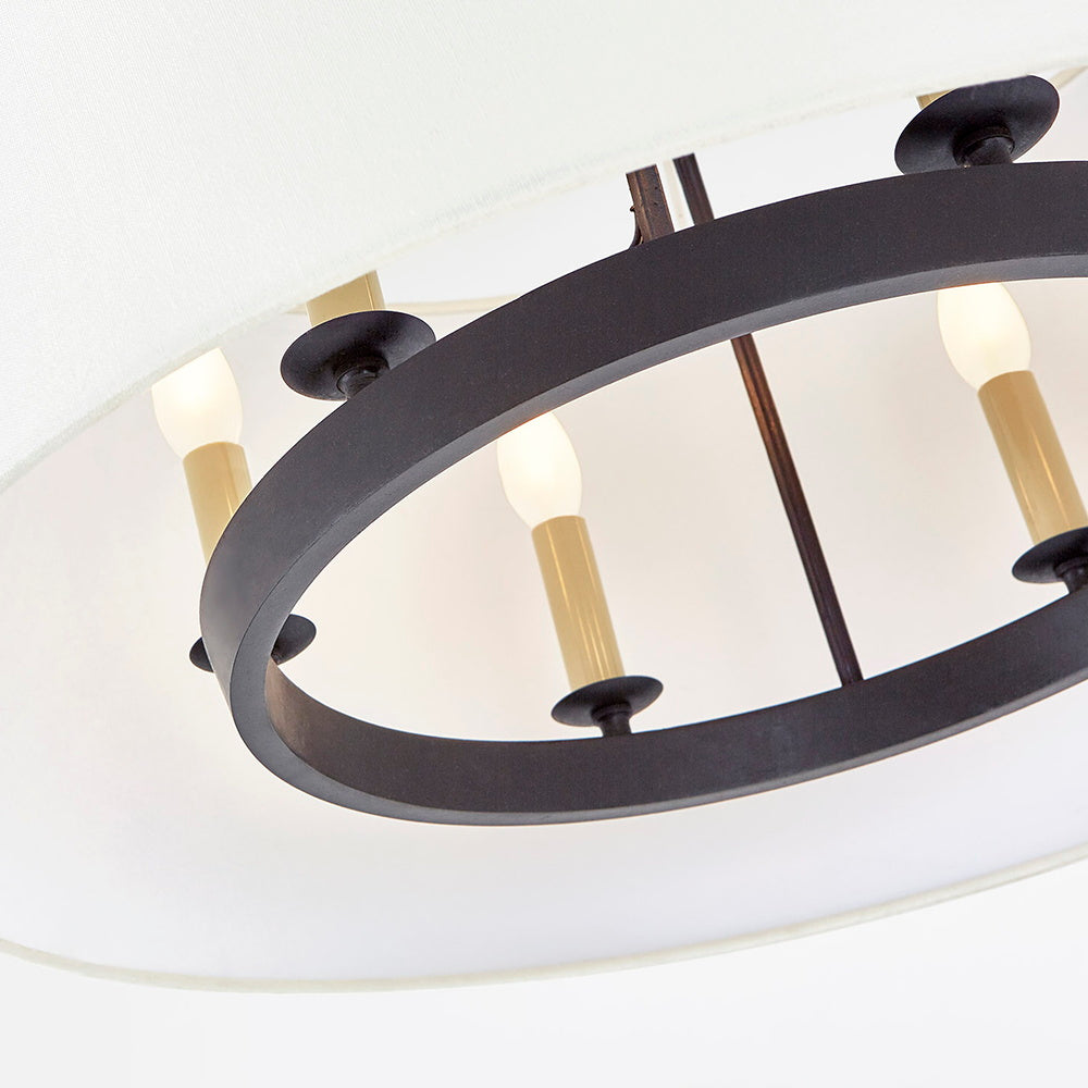 Wink Lampe Pendante En Laiton Et Tissu Minimaliste Moderne - Neutralighting