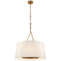 Wink Lampe Pendante En Laiton Et Tissu Minimaliste Moderne - Neutralighting