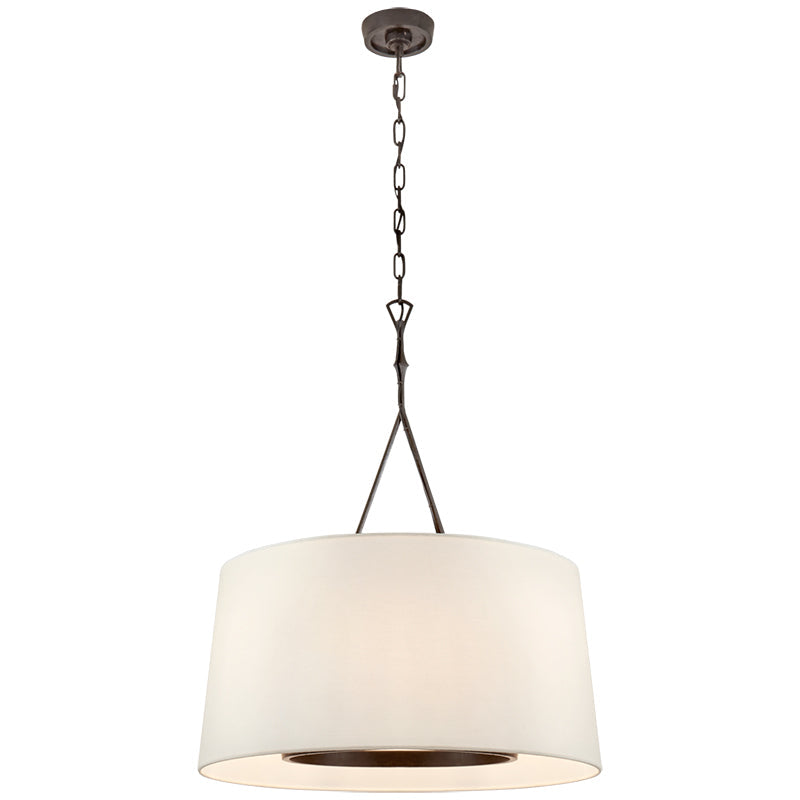 Wink Lampe Pendante En Laiton Et Tissu Minimaliste Moderne - Neutralighting
