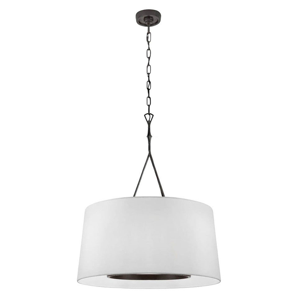 Wink Lampe Pendante En Laiton Et Tissu Minimaliste Moderne - Neutralighting