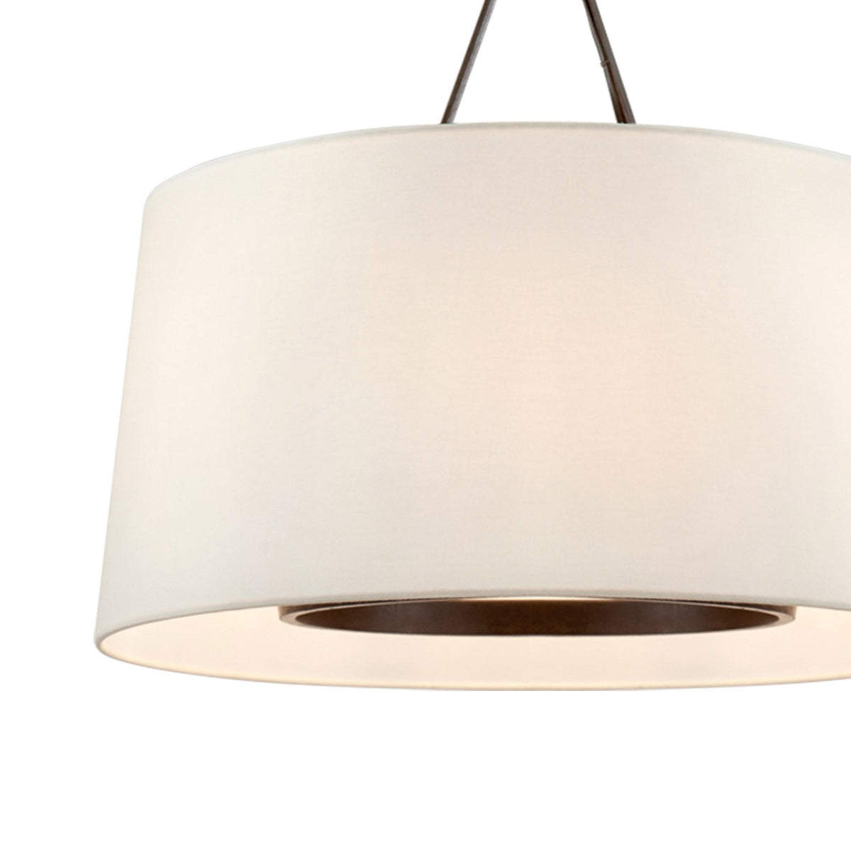 Wink Lampe Pendante En Laiton Et Tissu Minimaliste Moderne - Neutralighting