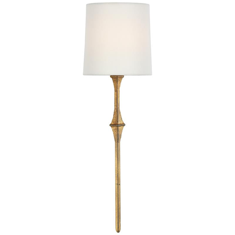 Yield Lampe Murale En Métal Laiton Tissu Vintage Unique - Neutralighting