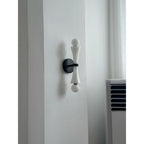 Aura Lampe Murale En Travertin Et Verre Minimaliste Moderne - Neutralighting