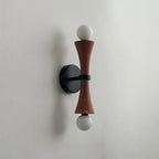 Aura Lampe Murale En Travertin Et Verre Minimaliste Moderne - Neutralighting
