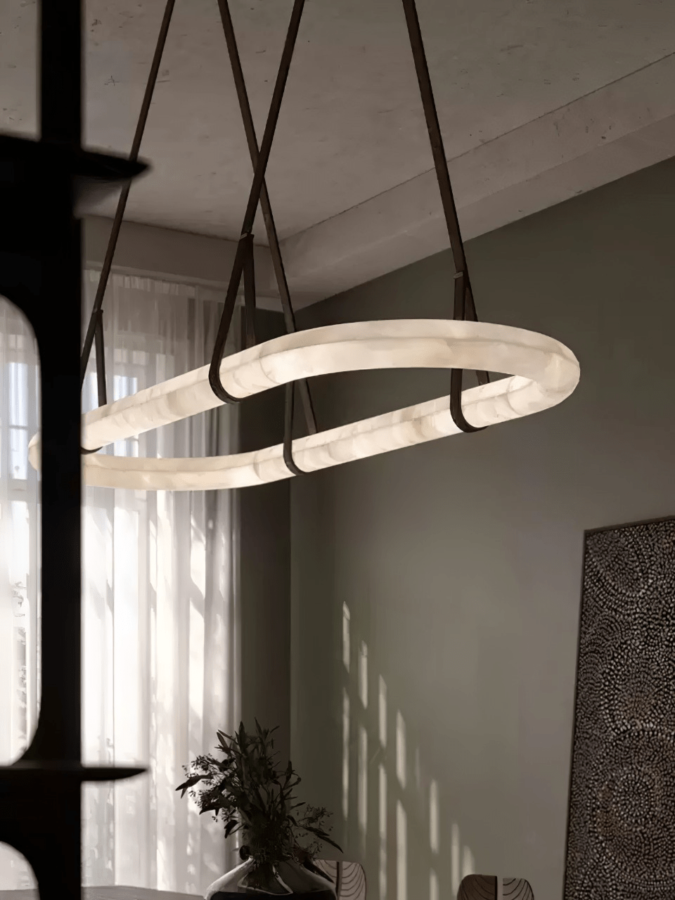 Nerina Albâtre Pendentif Lumière - Neutralighting