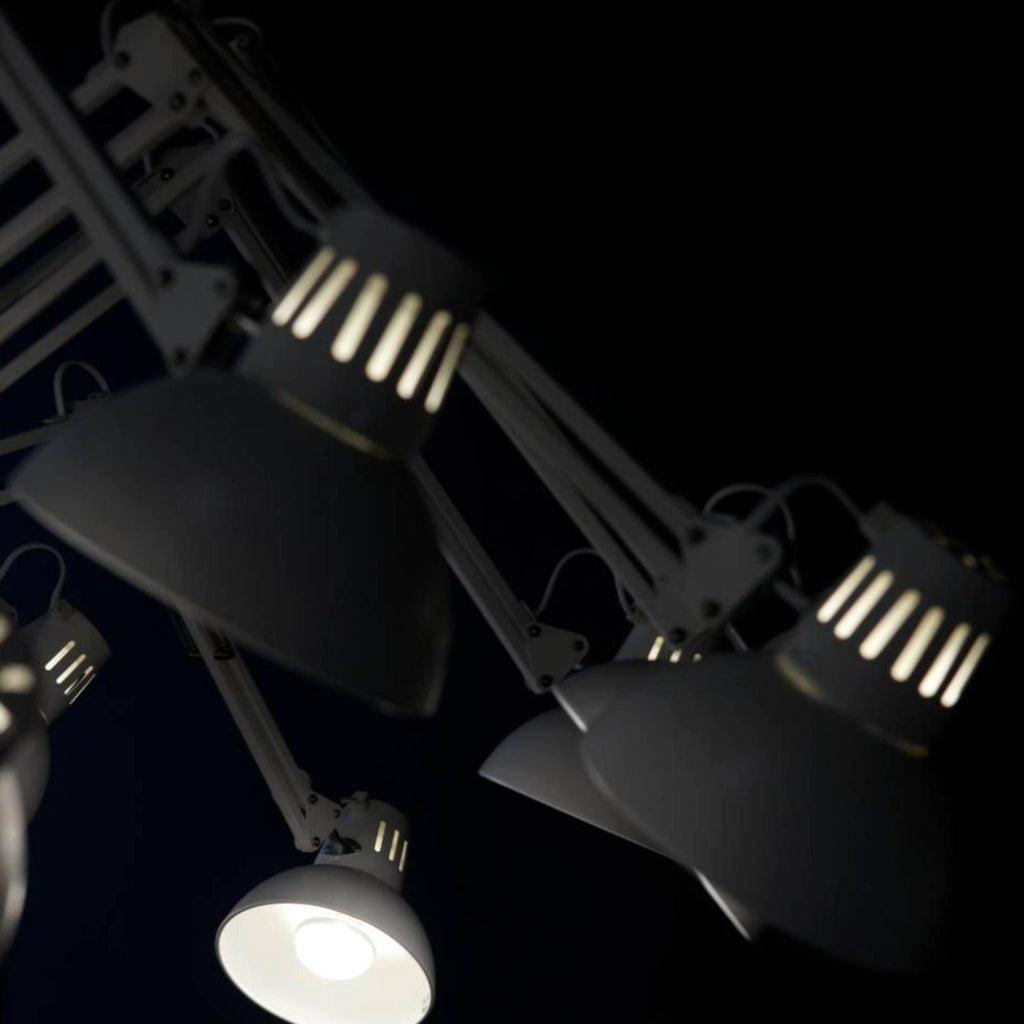 Lustra Chandelier Noir à Bras Multiples Ajustables - Neutralighting