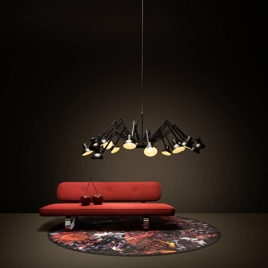 Lustra Chandelier Noir à Bras Multiples Ajustables - Neutralighting
