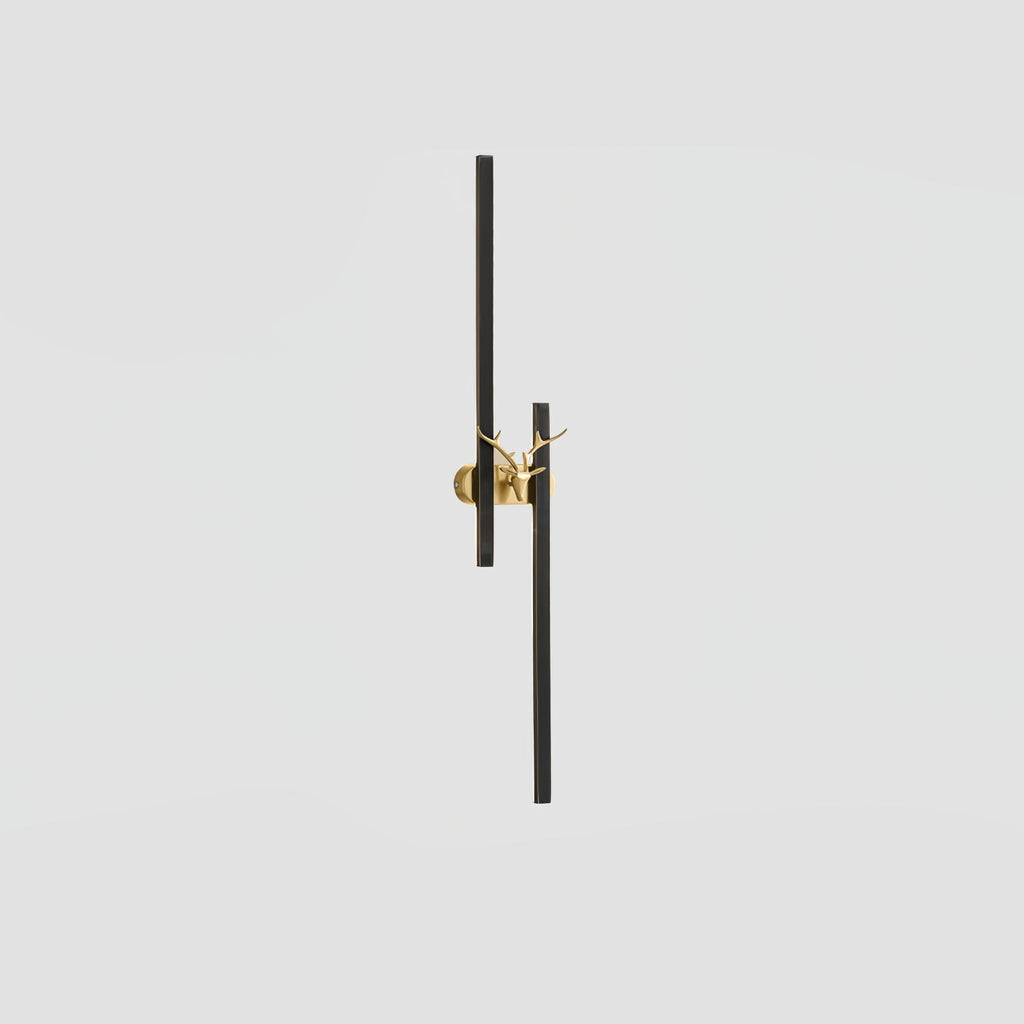 Vavinisra Classique Cerf Laiton Applique - Neutralighting