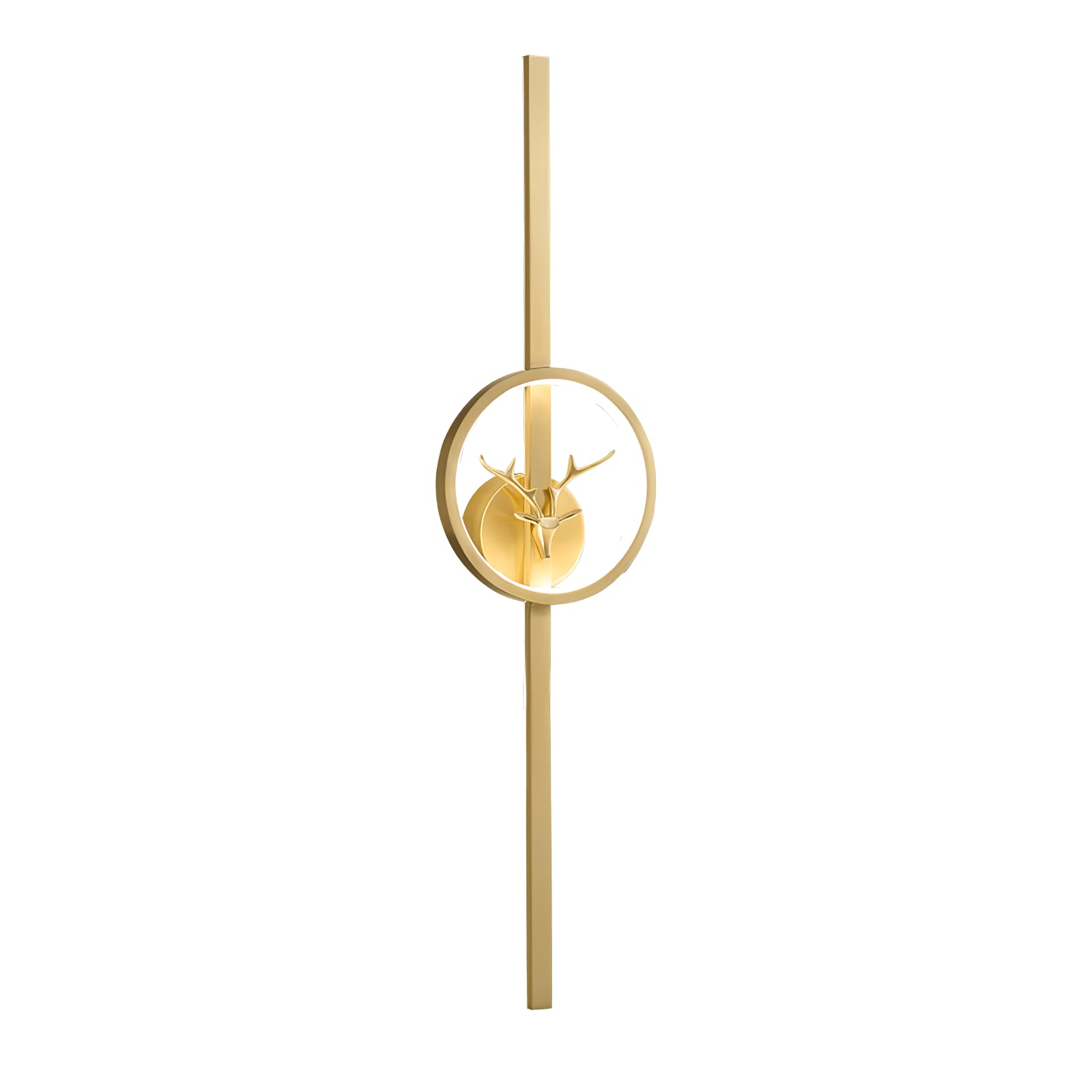 Vavinisra Classique Cerf Laiton Applique - Neutralighting