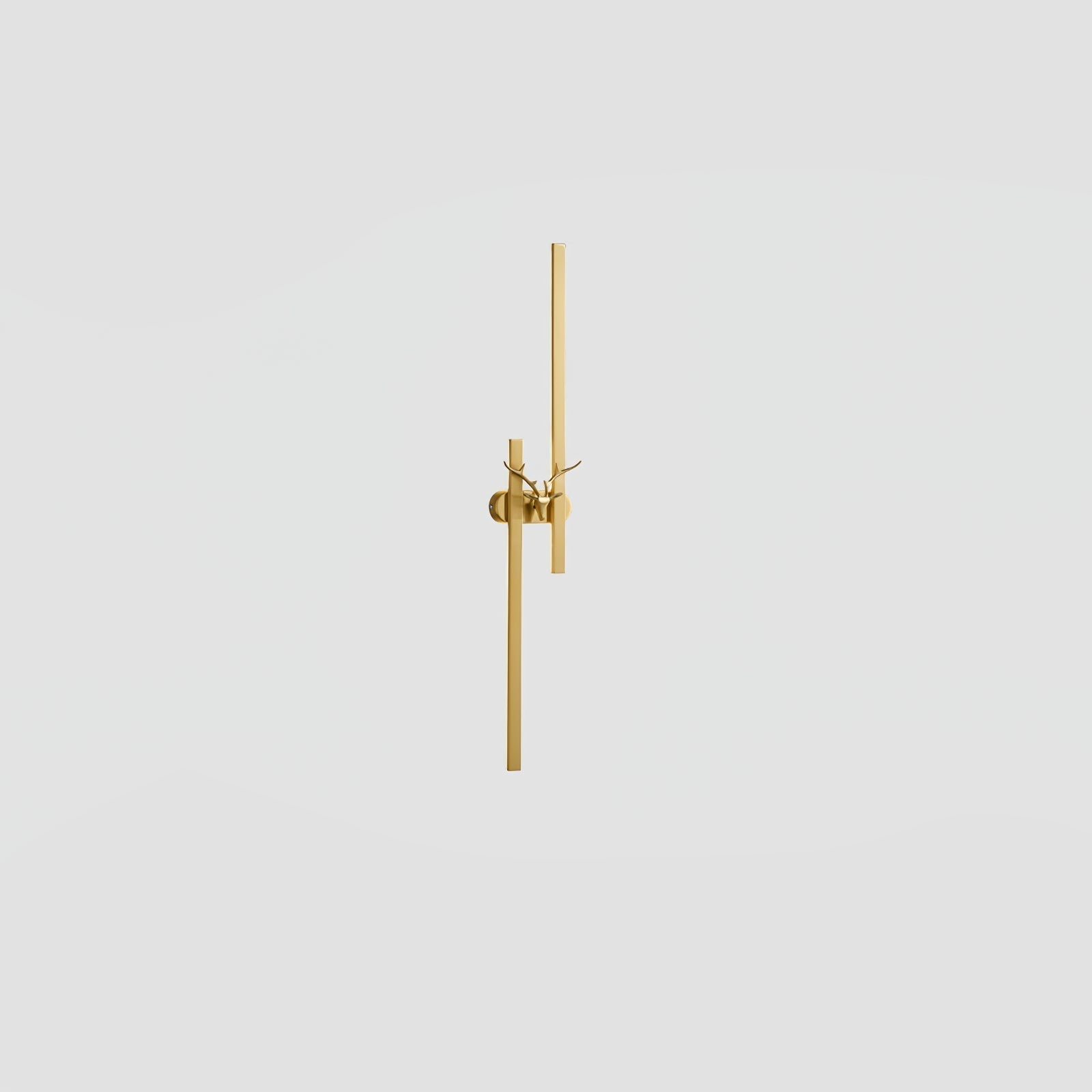 Vavinisra Classique Cerf Laiton Applique - Neutralighting