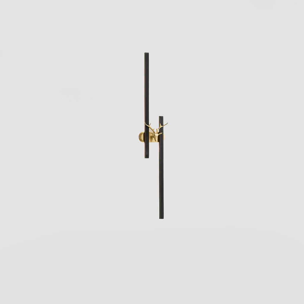 Vavinisra Classique Cerf Laiton Applique - Neutralighting