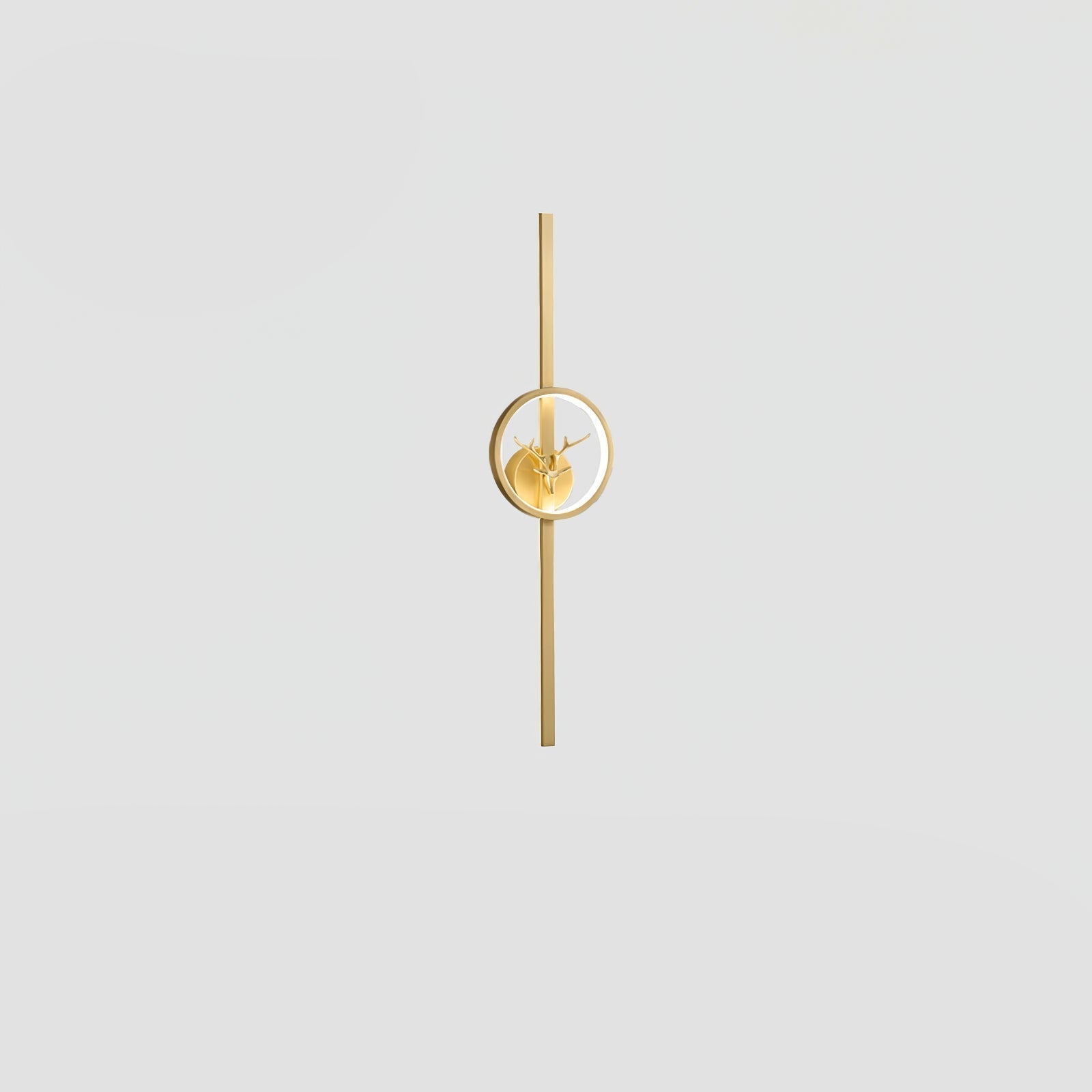 Vavinisra Classique Cerf Laiton Applique - Neutralighting