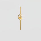 Vavinisra Classique Cerf Laiton Applique - Neutralighting