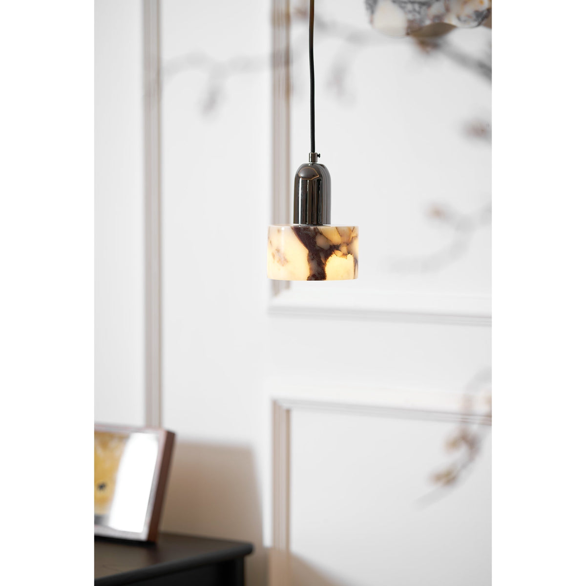 Flair Lampe Pendante en Marbre et Métal Minimaliste Moderne - Neutralighting