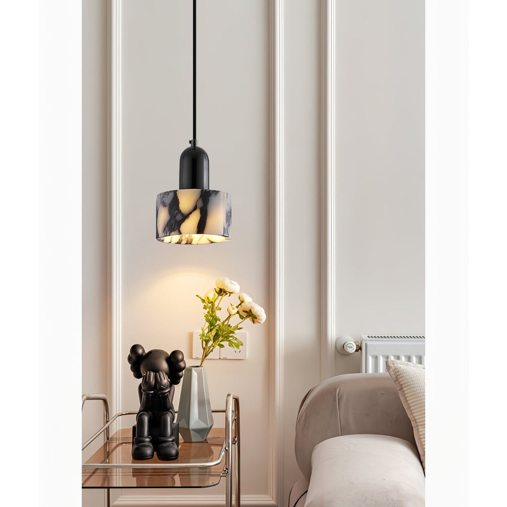 Flair Lampe Pendante en Marbre et Métal Minimaliste Moderne - Neutralighting
