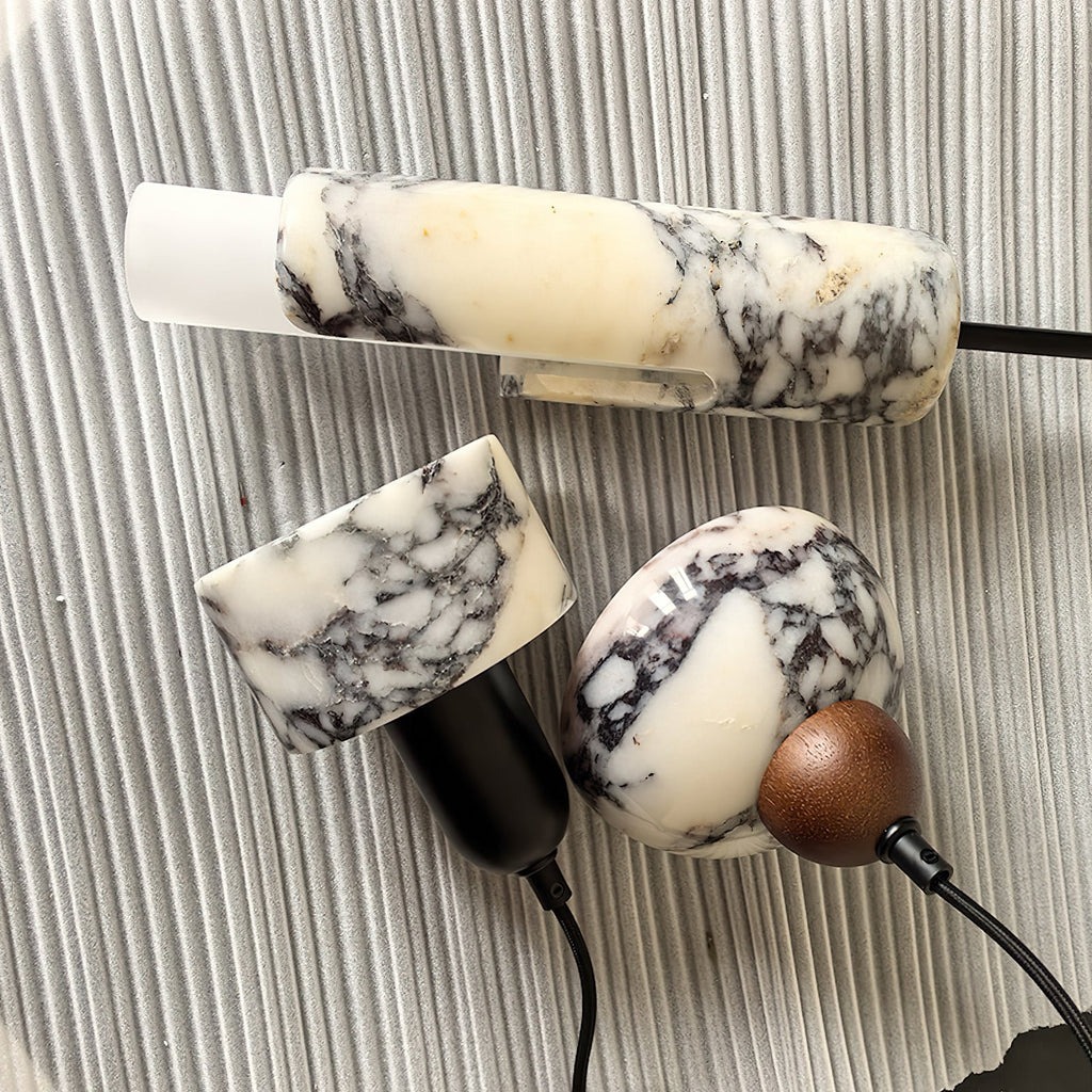 Flair Lampe Pendante en Marbre et Métal Minimaliste Moderne - Neutralighting