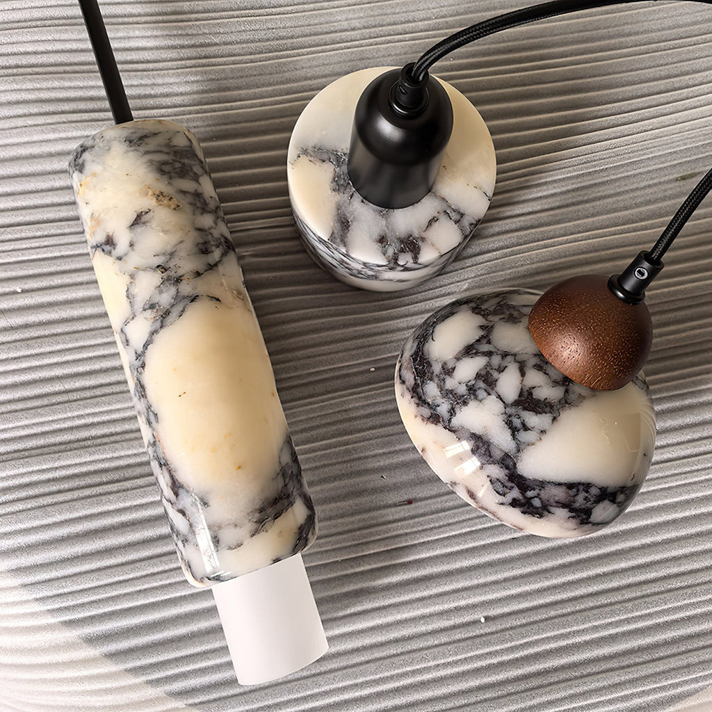 Flair Lampe Pendante en Marbre et Métal Minimaliste Moderne - Neutralighting
