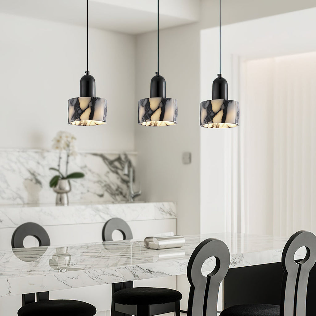 Flair Lampe Pendante en Marbre et Métal Minimaliste Moderne - Neutralighting