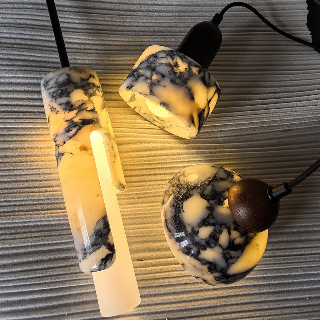 Flair Lampe Pendante en Marbre et Métal Minimaliste Moderne - Neutralighting