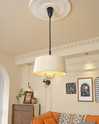 Delaney Lampe Pendante Plissée Ajustable Élégante - Neutralighting