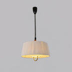 Delaney Lampe Pendante Plissée Ajustable Élégante - Neutralighting