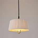 Delaney Lampe Pendante Plissée Ajustable Élégante - Neutralighting