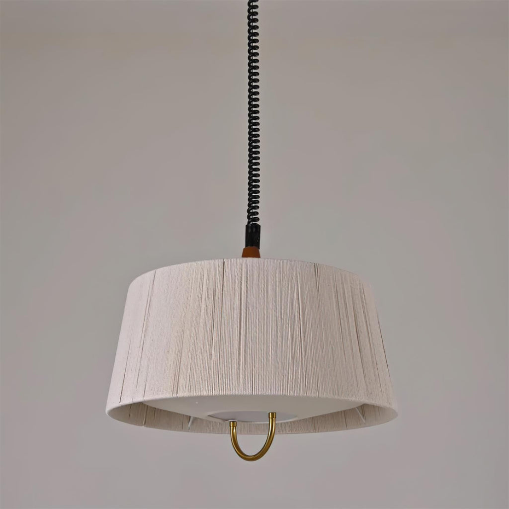 Delaney Lampe Pendante Plissée Ajustable Élégante - Neutralighting