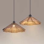 Delfina Lampe Suspendue Panneau en Bois Wabi-Sabi Organique - Neutralighting