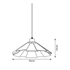 Delfina Lampe Suspendue Panneau en Bois Wabi-Sabi Organique - Neutralighting