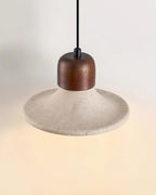 Ritta Lampe Pendante Forme Trompette Travertin - Neutralighting