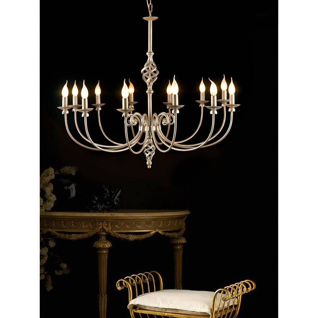 Grace Chandelier Métal Laiton Luxe Postmoderne - Neutralighting