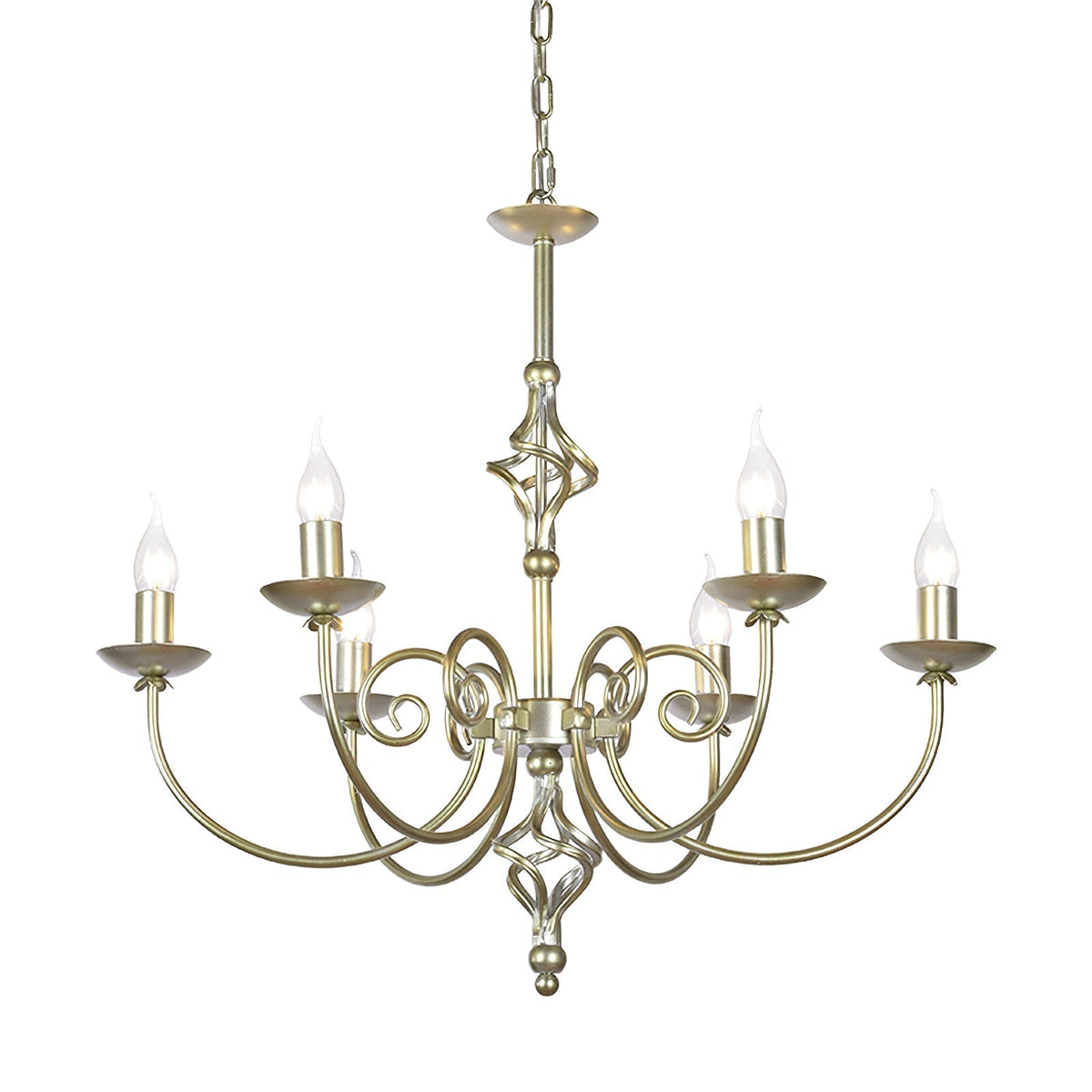 Grace Chandelier Métal Laiton Luxe Postmoderne - Neutralighting
