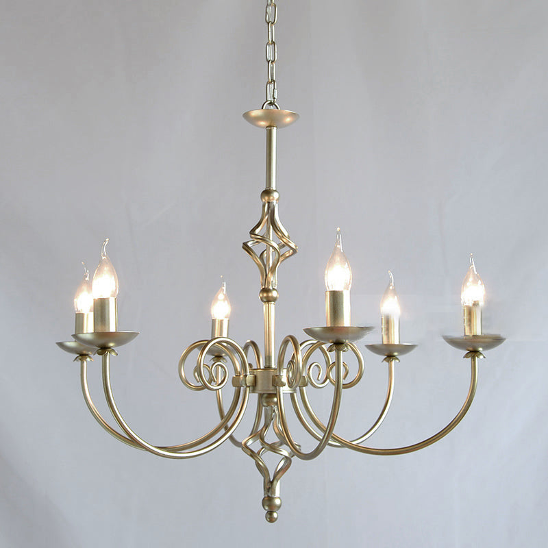 Grace Chandelier Métal Laiton Luxe Postmoderne - Neutralighting