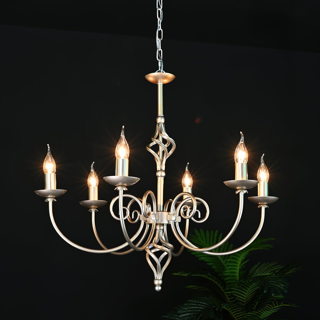 Grace Chandelier Métal Laiton Luxe Postmoderne - Neutralighting