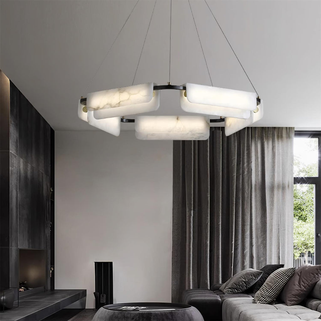 Circona Suspension en Albâtre Chandelier - Neutralighting